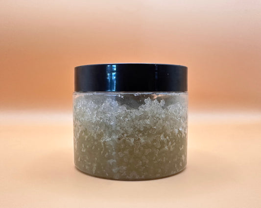 White Tea and Ginger French Lilac Salt Scrub